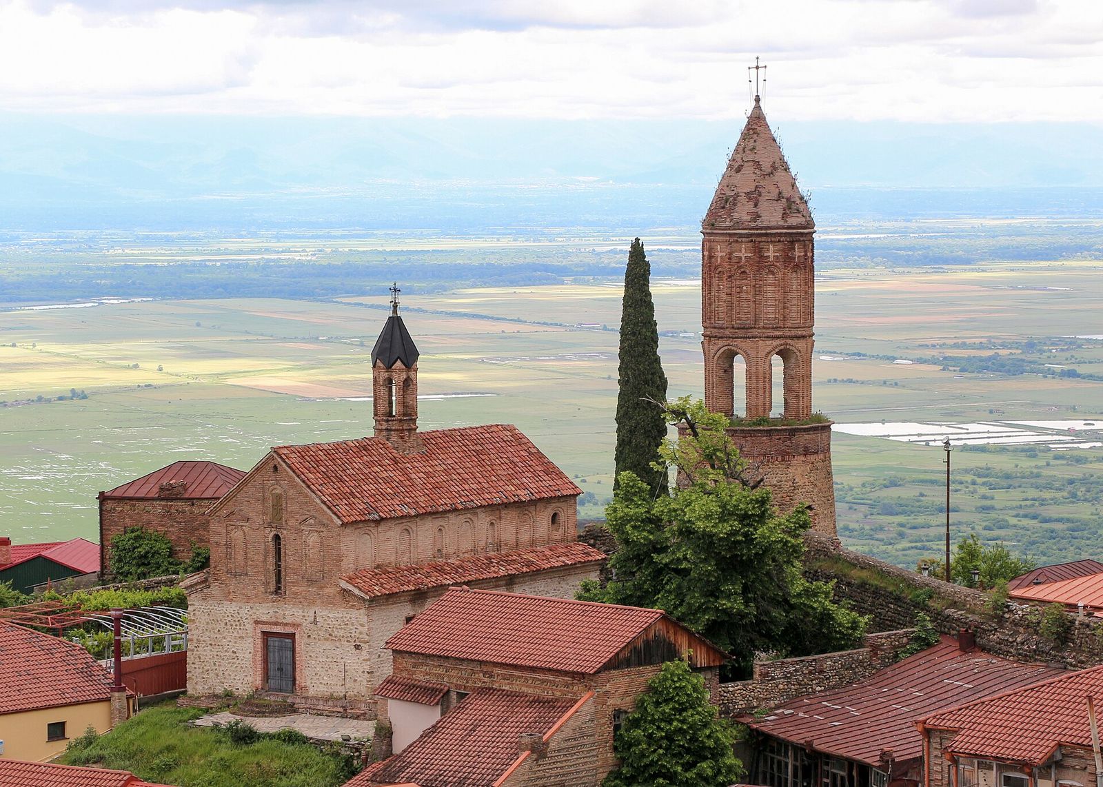 16th-century Gremi Royal Citadel and Church of the Archangels in Kakheti